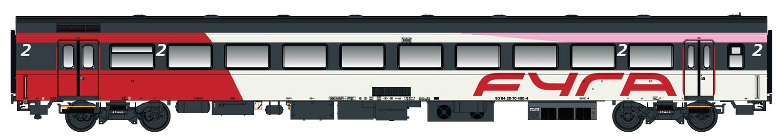 hobbytrain-personenwagen-icrm-2-kl-ns-wg-25-fyra image 1