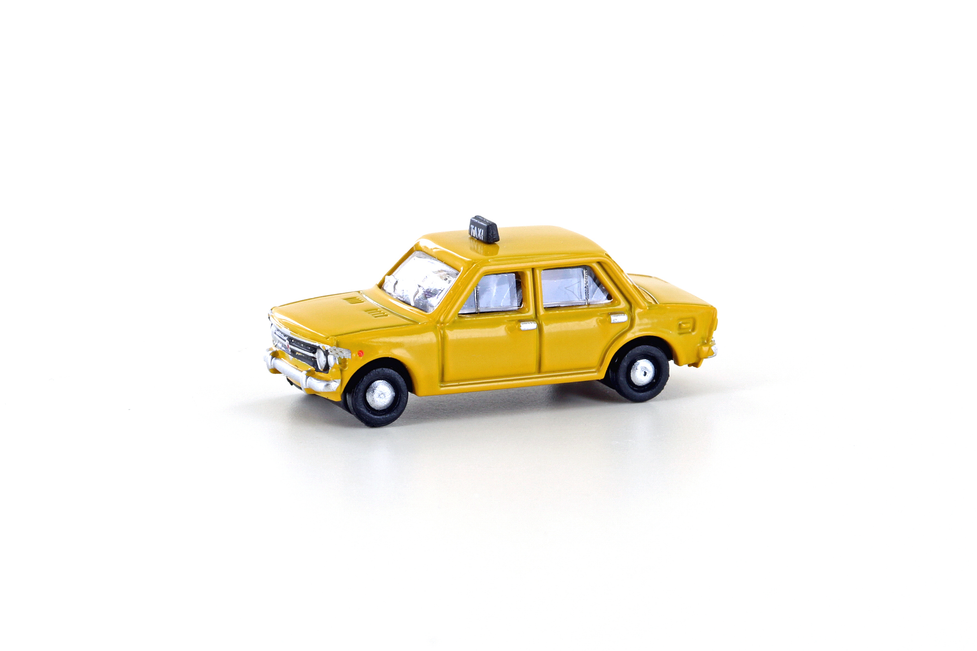 hobbytrain-fiat-128-taxi-modellauto-gelb-spur-n image 1