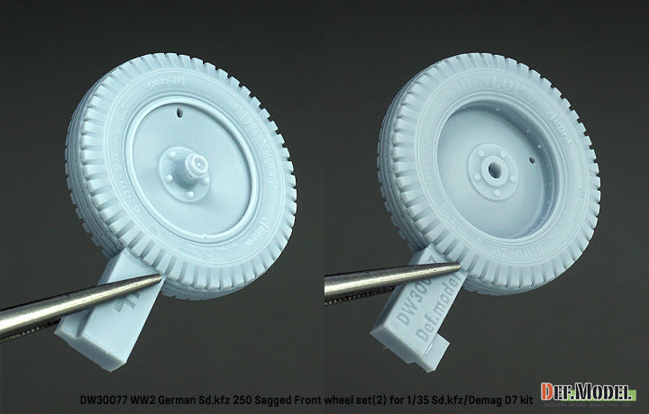 def-model-dw30077-sd-kfz-250-vorderr-der-set-1-35-resin-2-stk image 2