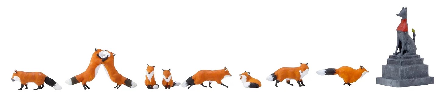 hobbytrain-f-chse-1-87-tierfiguren-h0-set-waldtiere image 1