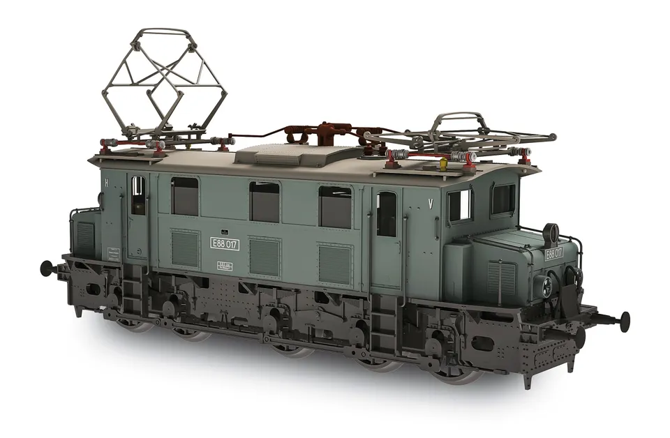 hobbytrain-e88-0-e-lok-drg-grau-ac-sound-ep-ii image 1