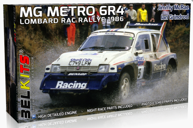 belkits-016-mg-metro-6r4-rallye-auto-bausatz-1-24-lombard-1986 image 1