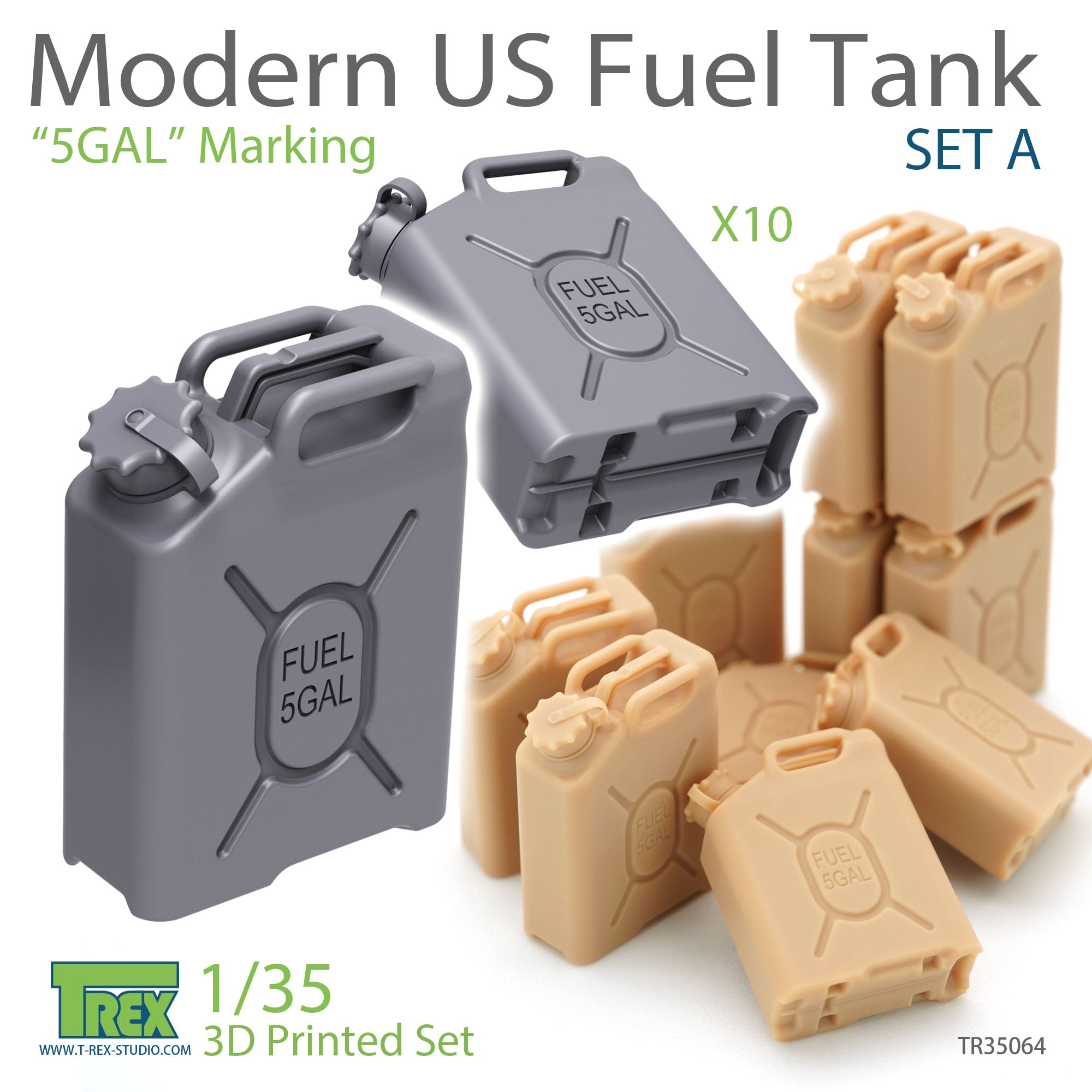 t-rex-35064-us-kraftstofftank-set-a-1-35-5gal image 1