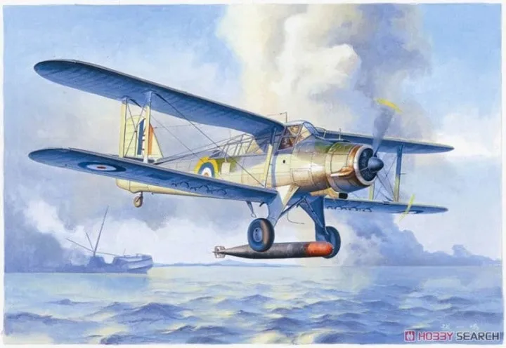 trumpeter-fairey-albacore-mk-i-flugzeug-bausatz-1-48-doppeldecker image 1