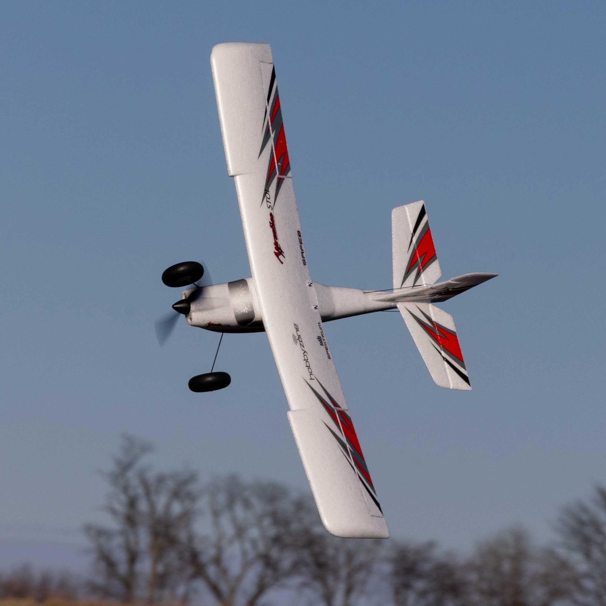 hobbyzone-apprentice-stol-s-700-bnf-basic-rc-flugzeug-mit-safe image 2