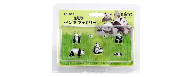 hobbytrain-modellautos-figuren-set-panda-1-87-7-st-ck image 1