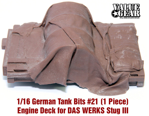 value-gear-16gtb21-stug-iii-engine-deck-drop-in-1-16-resin image 1