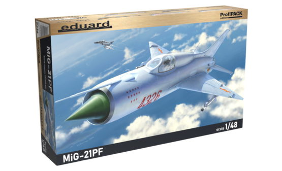 eduard-8236-mig-21pf-flugzeugmodell-1-48-profipack image 1