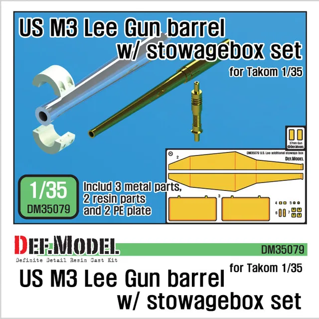 def-model-dm35079-m3-lee-gesch-tzrohr-zur-stsatz-1-35 image 1