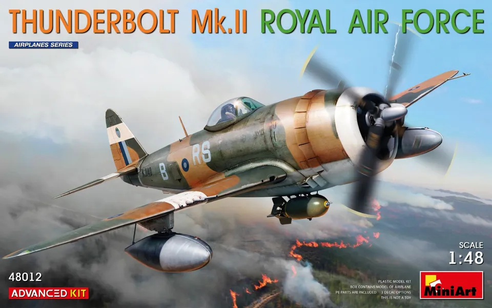 miniart-48012-p-47-thunderbolt-mk-ii-bausatz-1-48-raf image 1
