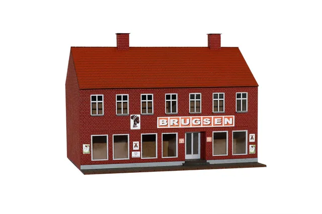 hobbytrade-danske-byhuse-ht-87213-stadthaus-modellhaus-h0 image 1