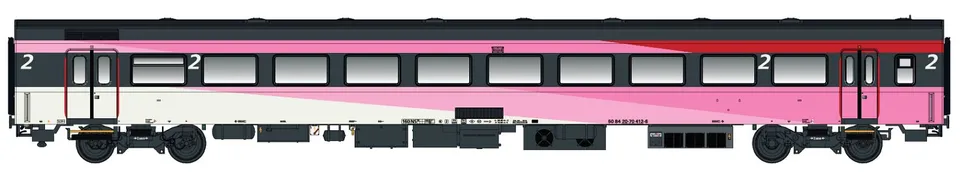 hobbytrain-icrm-b-2-klasse-personenwagen-endwagen-wg-27-ep-vi image 1