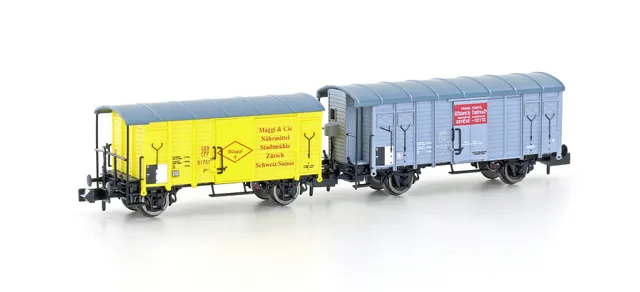 hobbytrain-k2-k3-sbb-g-terwagen-2er-set-ep-ii-spur-n image 1