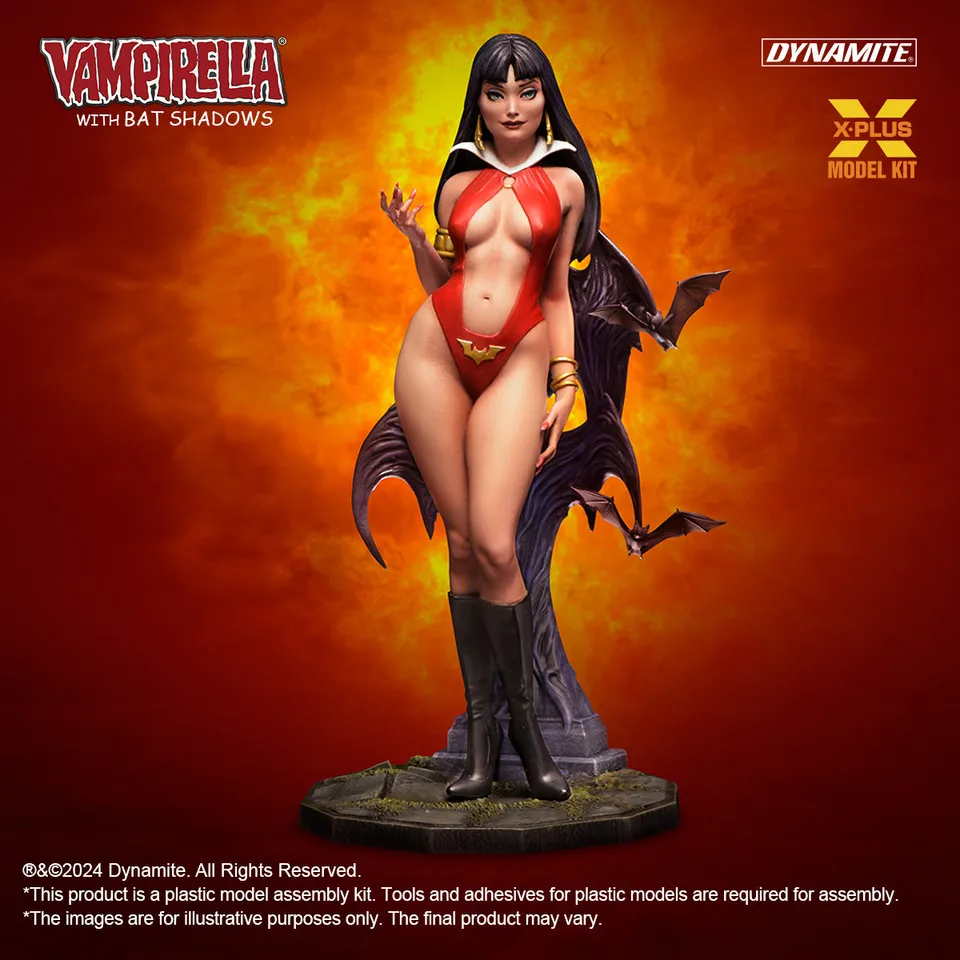 x-plus-vampirella-bat-shadows-1-8-modellbausatz image 1