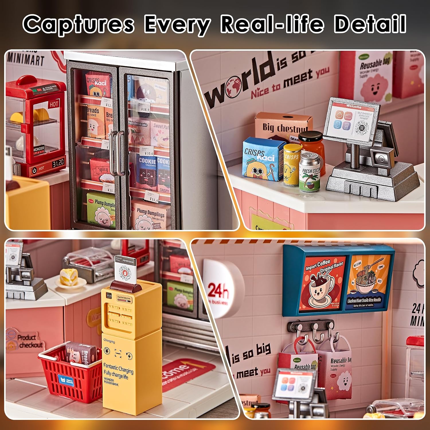 fairy-care-dreamy-bay-scene-shopping-miniaturhaus-92-teile image 6