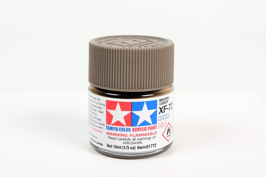 tamiya-81772-xf72-jgsdf-brown-acrylfarbe-10ml image 1