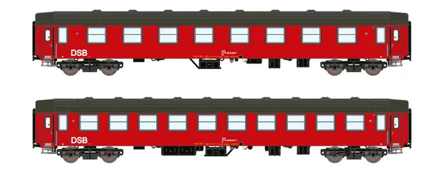 hobbytrain-personenwagen-uic-y-b-dsb-2er-set-ep-iv image 1