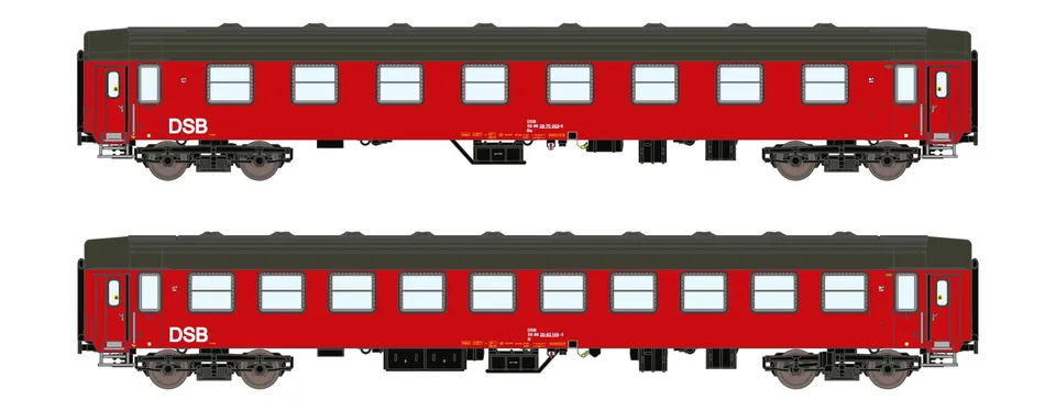 hobbytrain-personenwagen-uic-y-b-dsb-2er-set-ep-iv image 1
