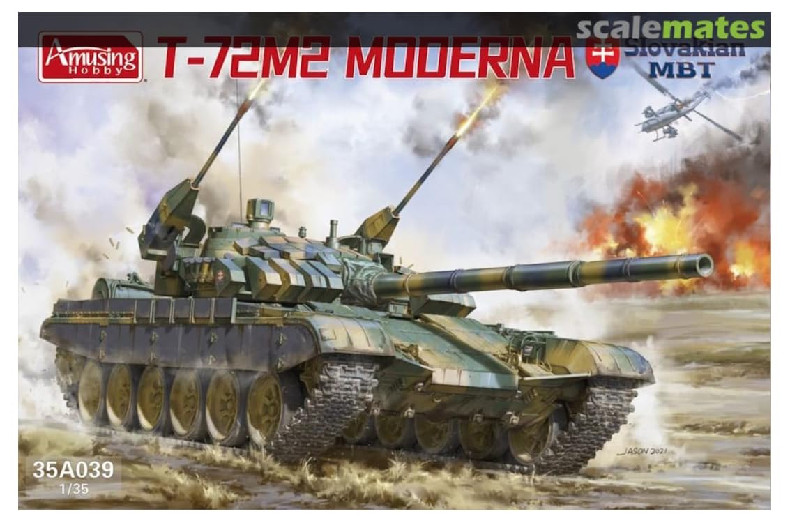 amusing-hobby-t-72m2-moderna-ah35a039-panzer-modellbausatz-1-35 image 1