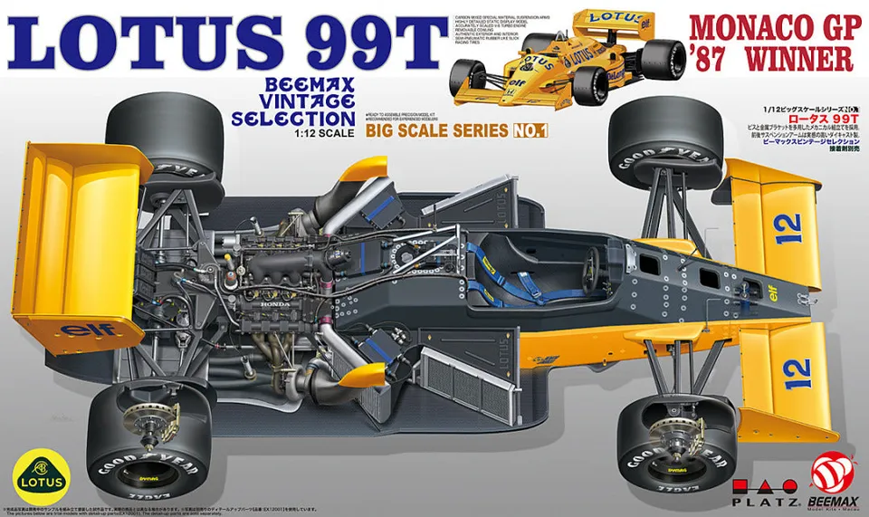 beemax-12001-lotus-99t-automodell-bausatz-1-12-senna image 1