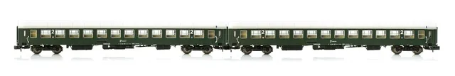 hobbytrain-uic-x-2-kl-bb-personenwagen-2er-set-ep-iv-gr-n image 1
