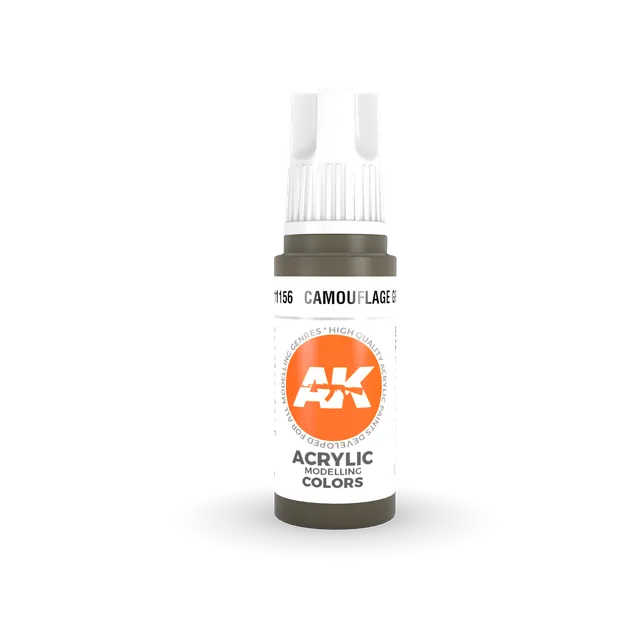 ak-interactive-3g-acryl-modellbaufarbe-camouflage-green-17-ml image 1
