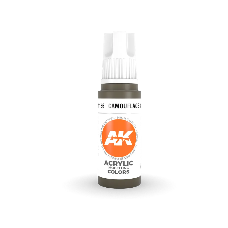 ak-interactive-3g-acryl-modellbaufarbe-camouflage-green-17-ml image 1