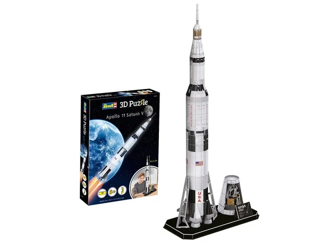 revell-00250-apollo-11-saturn-v-3d-puzzle-136-teile image 1