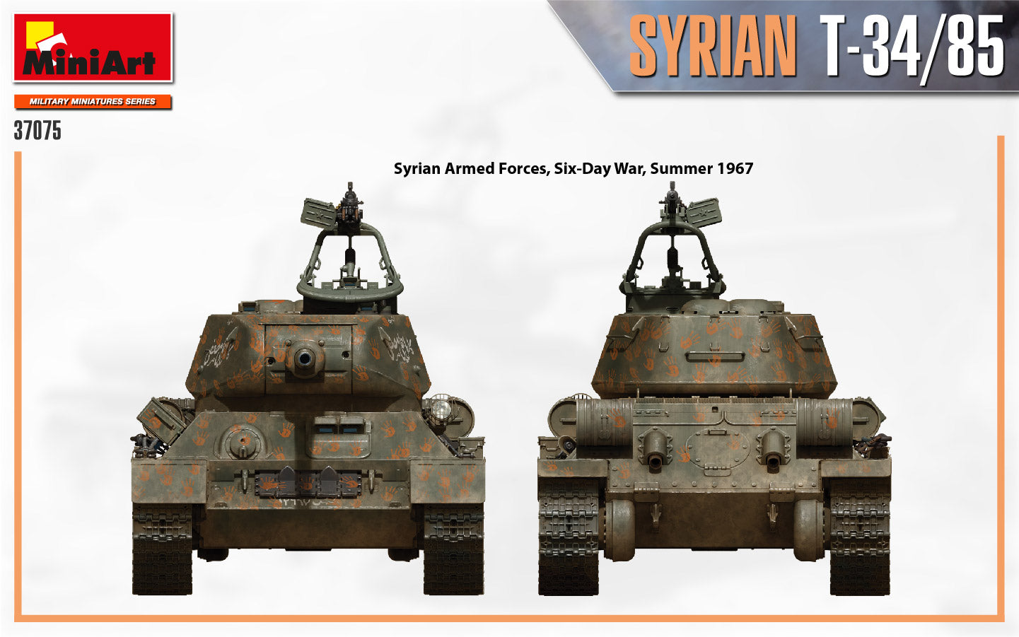 miniart-37075-t-34-85-1-35-panzer-bausatz-syrien image 7