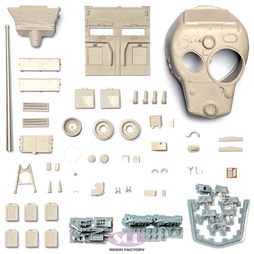 sol-resin-factory-mm600-m50-idf-super-sherman-umbau-resin-1-16 image 2