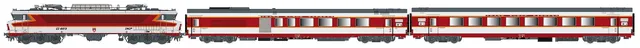 hobbytrain-personenwagen-personenzug-cc6500-3-tlg-sncf-ep-iv image 1