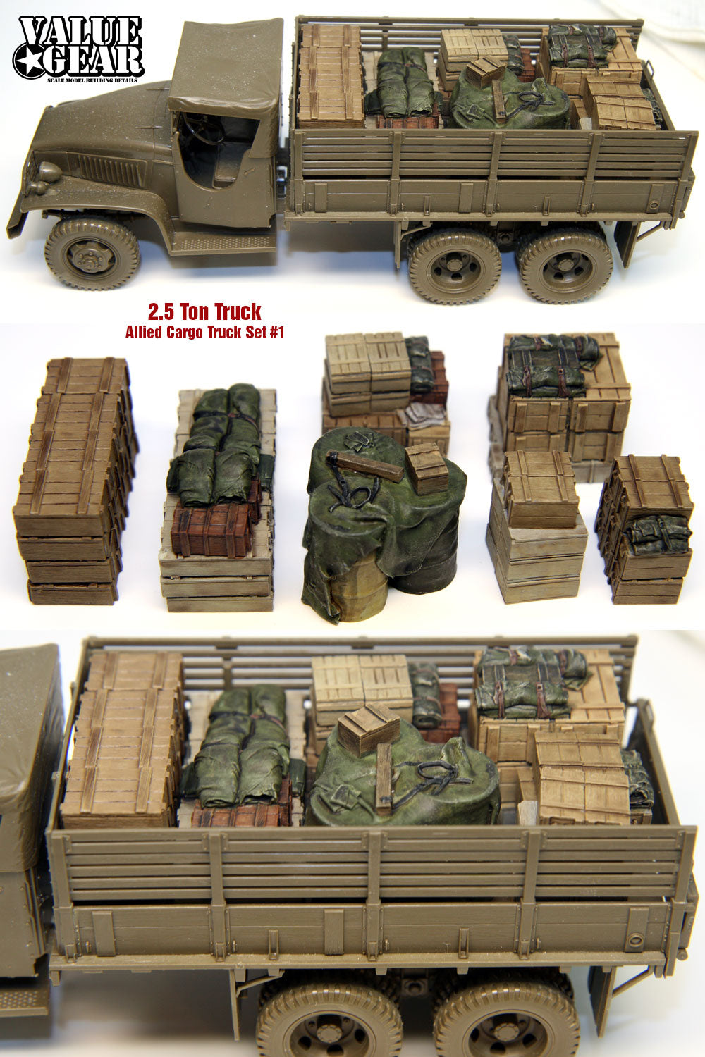 value-gear-ust01-truck-beladungsset-1-35-allied-2-5-ton image 1