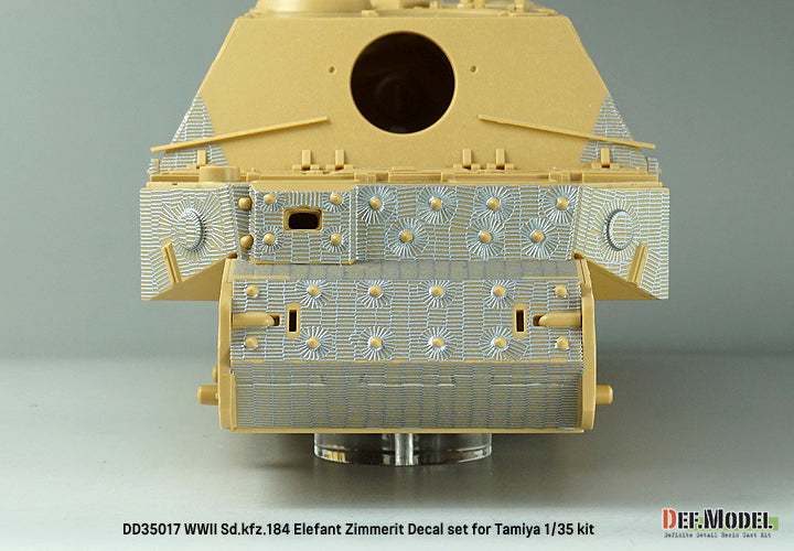 def-model-dd35017-elefant-zimmerit-decals-1-35-tamiya image 4