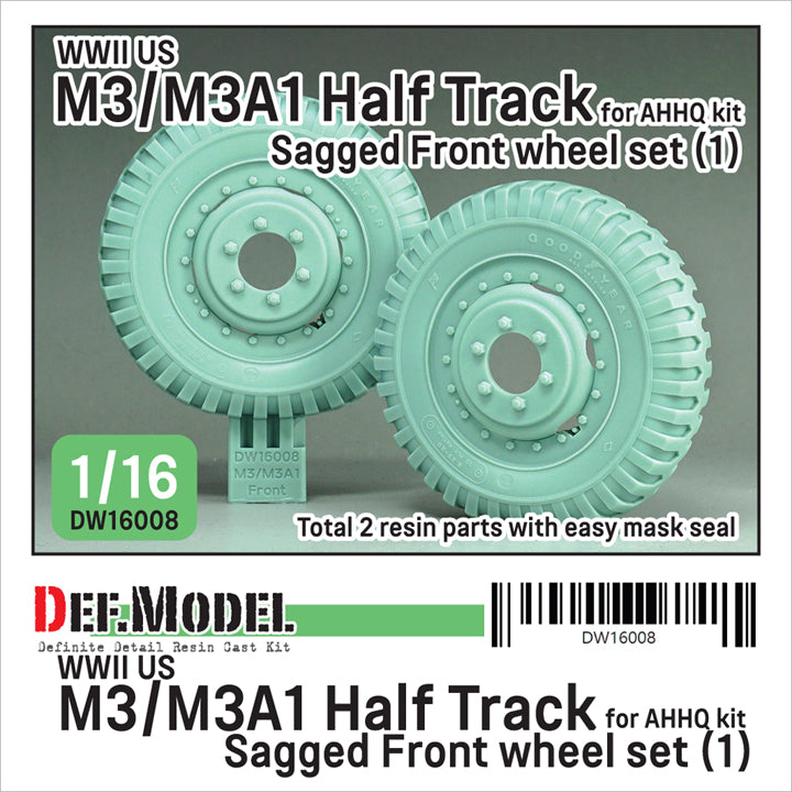 def-model-dw16008-m3-m3a1-half-track-r-der-set-1-16-resin image 1