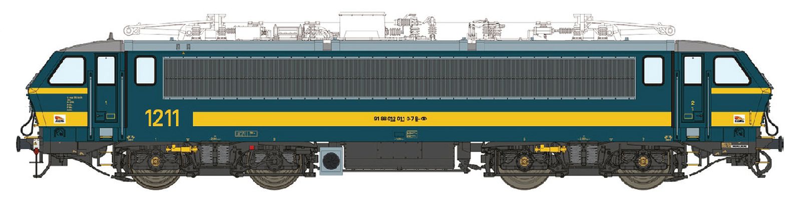 hobbytrain-hle-12-sncb-elektrolok-ep-vi-sound image 1