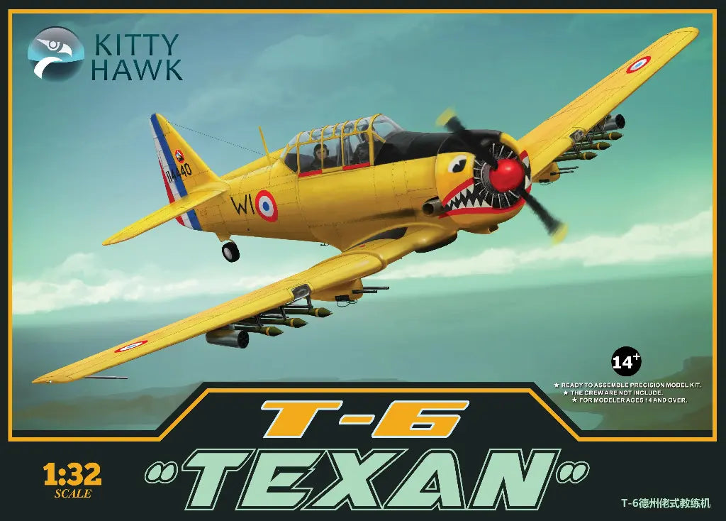 kitty-hawk-32002-harvard-ii-flugzeug-bausatz-1-32 image 1