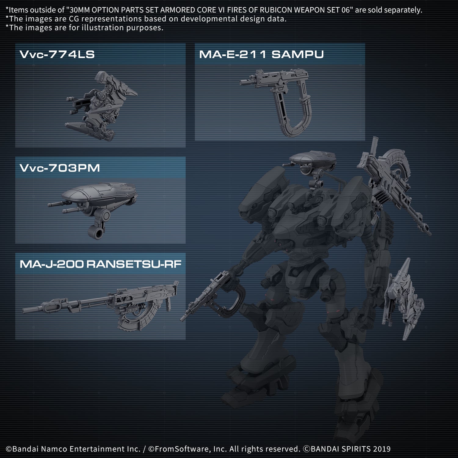 bandai-30mm-armored-core-vi-weapon-set-06-bausatz image 2