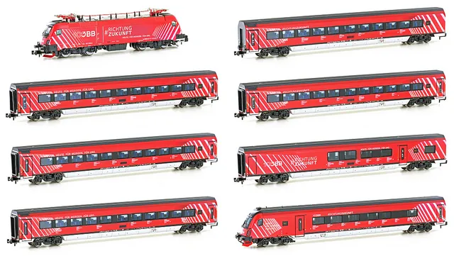 hobbytrain-personenwagen-railjet-rh1116-8-tlg-100-jahre-bb image 1