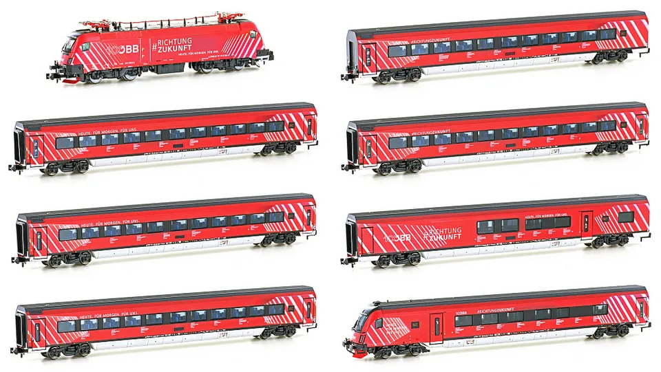 hobbytrain-personenwagen-railjet-rh1116-8-tlg-100-jahre-bb image 1