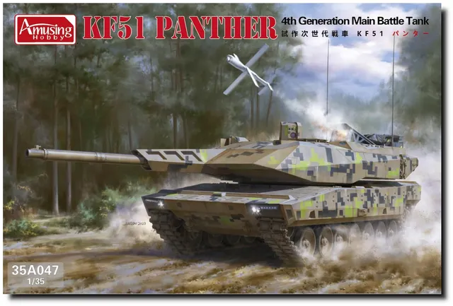 amusing-hobby-35a047-kf51-panther-1-35-kampfpanzer-bausatz image 1