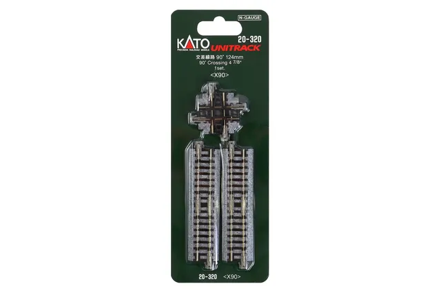 hobbytrain-gleise-kreuzung-90-124mm-gleis image 1