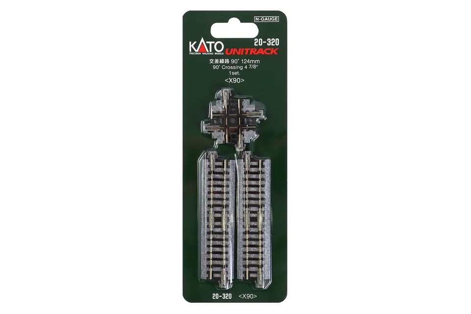 hobbytrain-gleise-kreuzung-90-124mm-gleis image 1