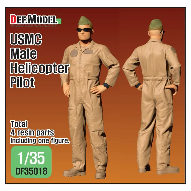 def-model-df35018-usmc-hubschrauberpilot-figur-1-35-resin image 1