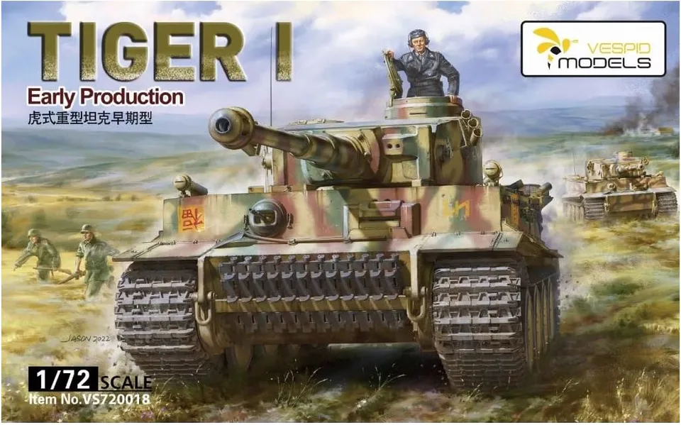 vespid-720018-1-72-tiger-i-early-panzer-bausatz-produktion image 1