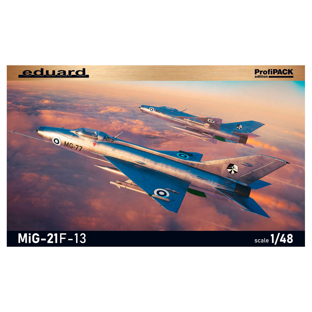 eduard-82191-mig-21f-13-profipack-bausatz-1-48-jet image 1