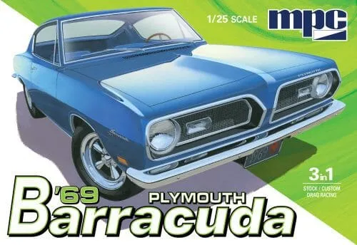 mpc-994-plymouth-barracuda-1969-automodell-1-25 image 1