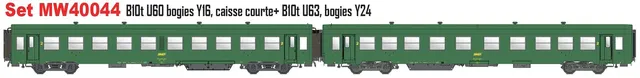 hobbytrain-personenwagen-usi-b10t-sncf-2er-set-2-kl image 1