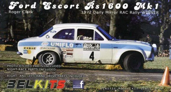 belkits-007-ford-escort-rs1600-mk1-automodell-1-24 image 1