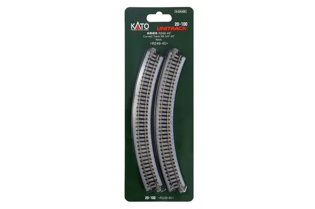 hobbytrain-gleise-gleis-gebogen-r249-mm-45-4-st-ck-spur-n image 1