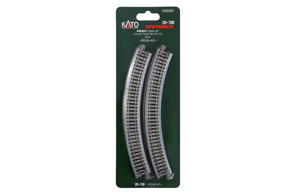 hobbytrain-gleise-gleis-gebogen-r249-mm-45-4-st-ck-spur-n image 1